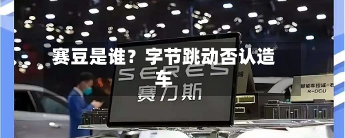 赛豆是谁？字节跳动否认造车-第2张图片