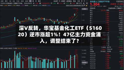 深V反转，华宝基金化工ETF（516020）逆市涨超1%！47亿主力资金涌入，调整结束了？-第3张图片