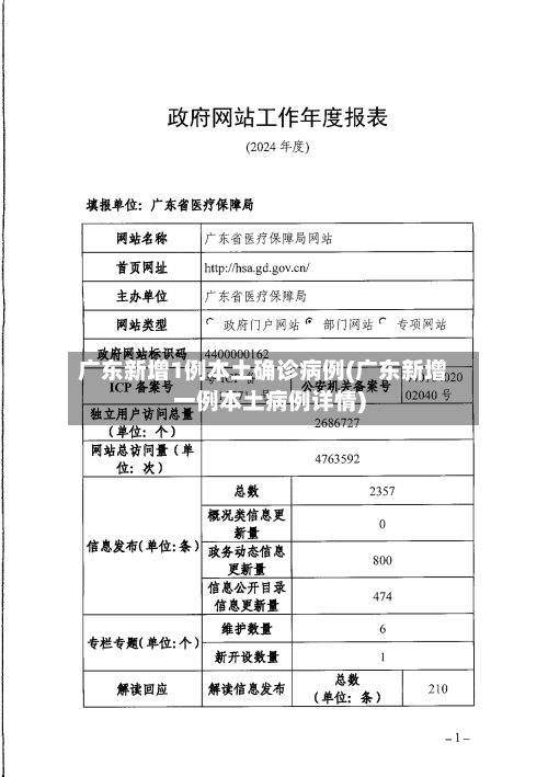 广东新增1例本土确诊病例(广东新增一例本土病例详情)-第3张图片