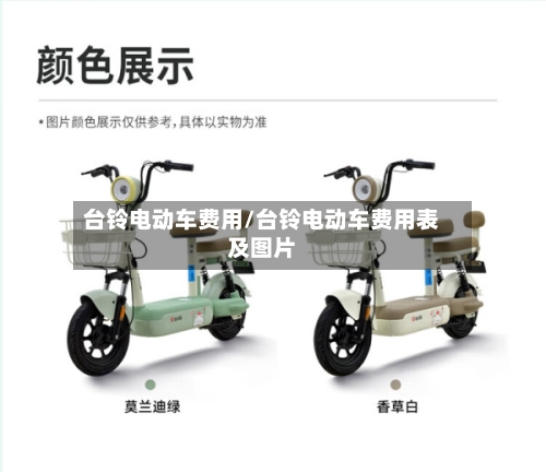 台铃电动车费用/台铃电动车费用表及图片-第3张图片
