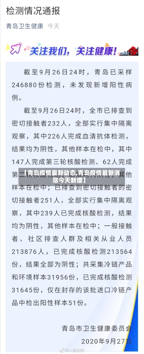 【青岛疫情最新动态,青岛疫情最新消息今天新增】-第2张图片