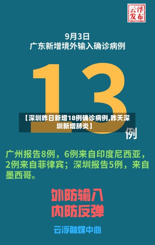 【深圳昨日新增18例确诊病例,昨天深圳新增肺炎】-第2张图片