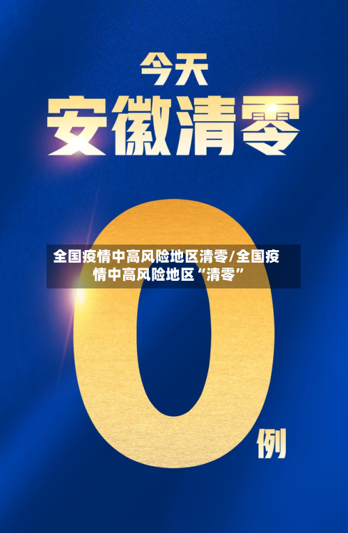 全国疫情中高风险地区清零/全国疫情中高风险地区“清零	”-第2张图片