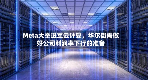 Meta大举进军云计算，华尔街需做好公司利润率下行的准备-第2张图片