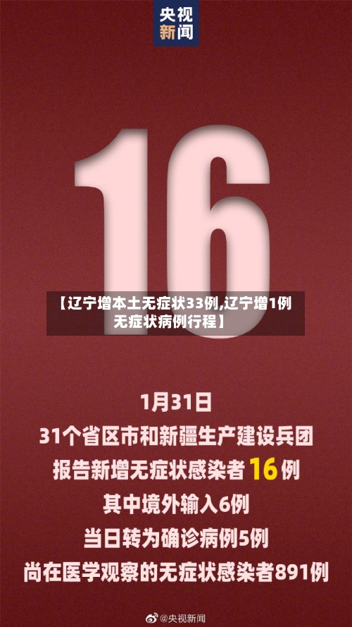 【辽宁增本土无症状33例,辽宁增1例无症状病例行程】-第2张图片