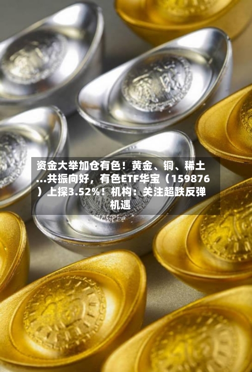 资金大举加仓有色！黄金、铜、稀土…共振向好，有色ETF华宝（159876）上探3.52%！机构：关注超跌反弹机遇-第2张图片