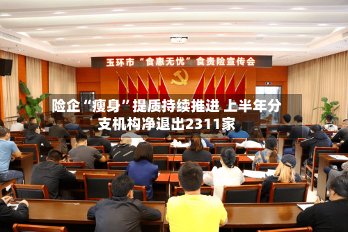 险企“瘦身”提质持续推进 上半年分支机构净退出2311家-第2张图片