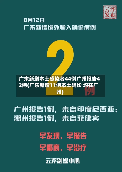广东新增本土感染者44例广州报告42例(广东新增11例本土确诊 均在广州)