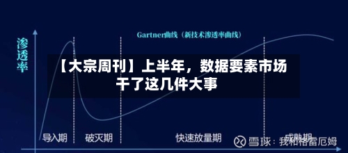 【大宗周刊】上半年	，数据要素市场干了这几件大事-第2张图片