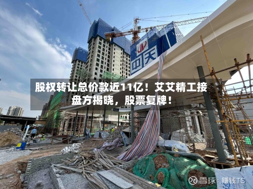股权转让总价款近11亿！艾艾精工接盘方揭晓	，股票复牌！-第2张图片