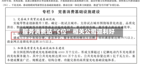 服务消费站“C位” 相关公司迎利好-第3张图片