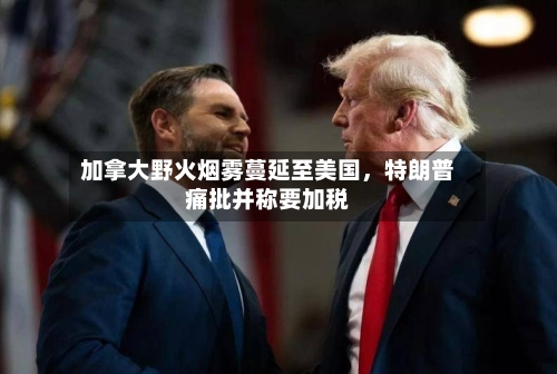 加拿大野火烟雾蔓延至美国	，特朗普痛批并称要加税-第3张图片