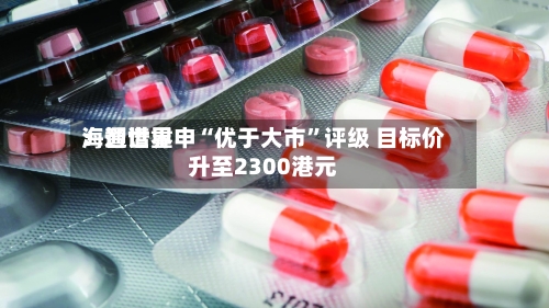 海通世界：智谱重申“优于大市”评级 目标价升至2300港元-第3张图片