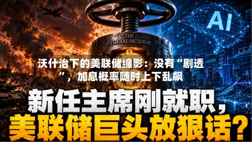 沃什治下的美联储缩影：没有“剧透”，加息概率随时上下乱飙-第2张图片