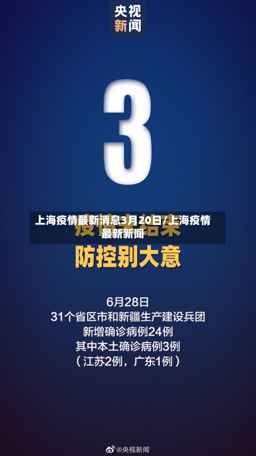 上海疫情最新消息3月20日/上海疫情最新新闻-第2张图片