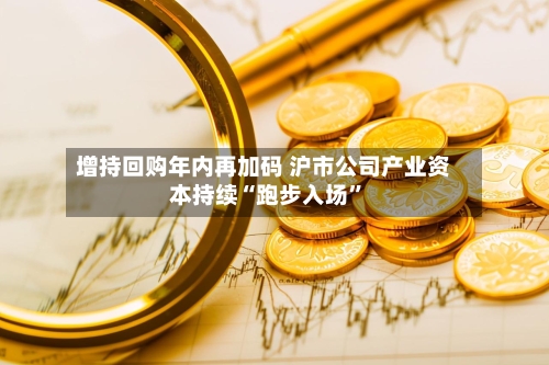 增持回购年内再加码 沪市公司产业资本持续“跑步入场”-第2张图片