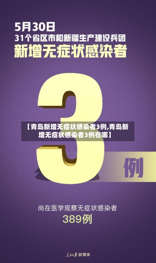 【青岛新增无症状感染者3例,青岛新增无症状感染者3例在哪】