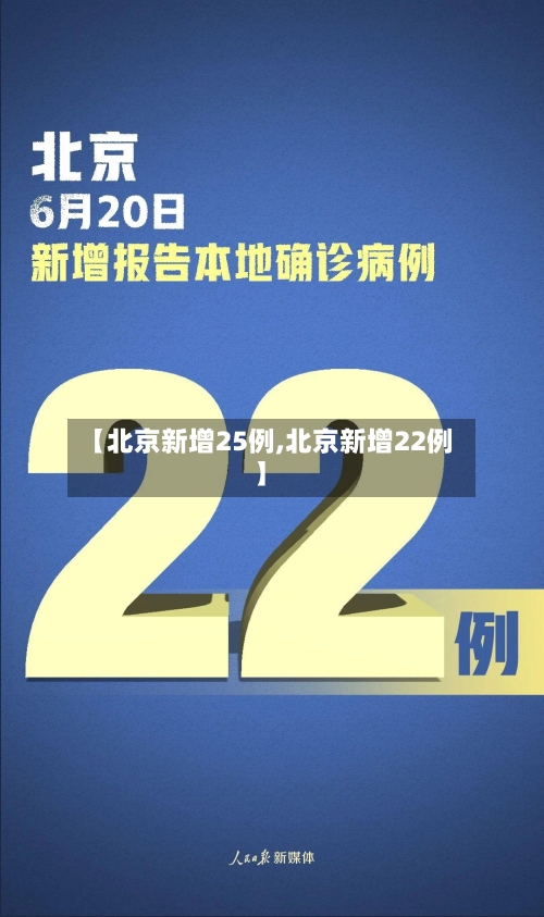 【北京新增25例,北京新增22例】