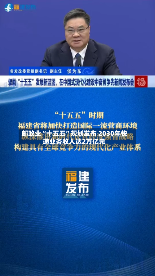 邮政业“十五五	”规划发布 2030年快递业务收入达2万亿元-第2张图片