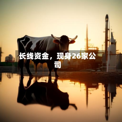长线资金，现身26家公司-第2张图片
