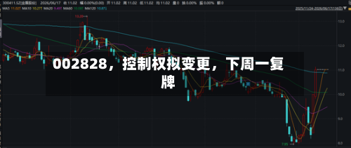 002828，控制权拟变更，下周一复牌-第2张图片