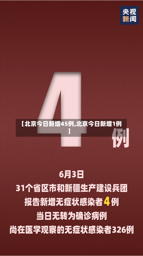 【北京今日新增45例,北京今日新增1例】-第2张图片