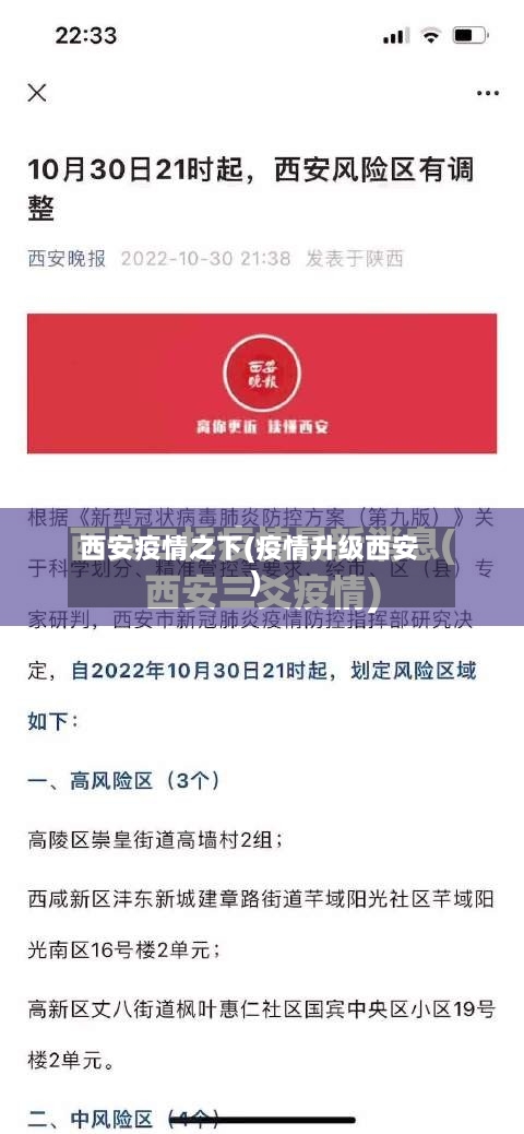 西安疫情之下(疫情升级西安)-第2张图片