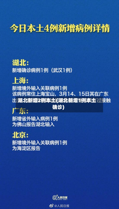 湖北新增2例本土(湖北新增1例本土确诊)-第2张图片