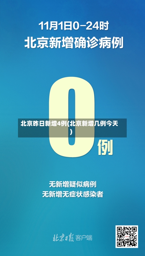 北京昨日新增4例(北京新增几例今天)-第3张图片