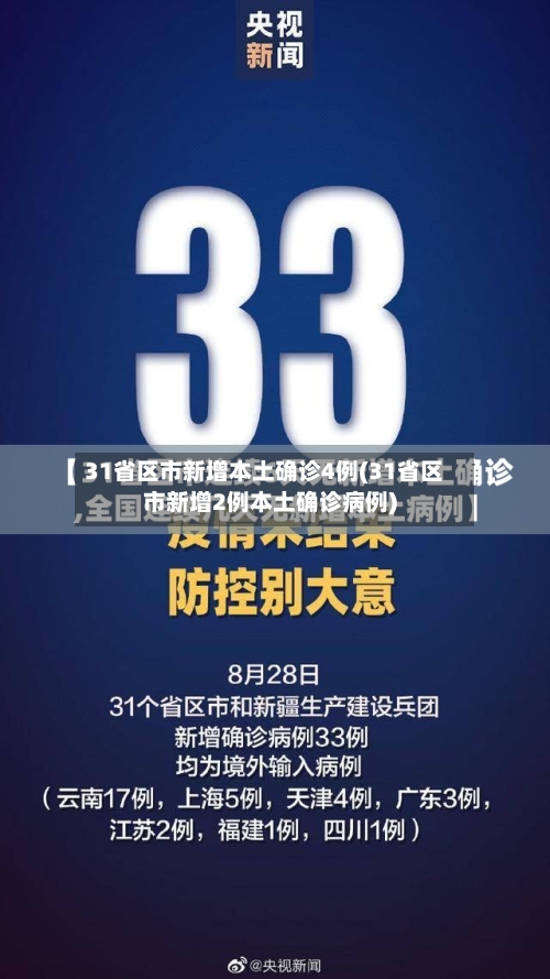 31省区市新增本土确诊4例(31省区市新增2例本土确诊病例)