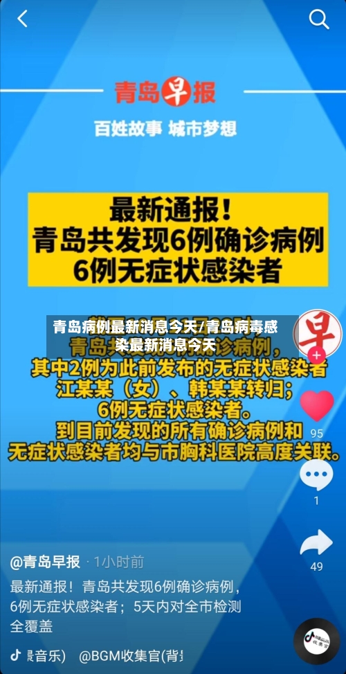 青岛病例最新消息今天/青岛病毒感染最新消息今天-第2张图片