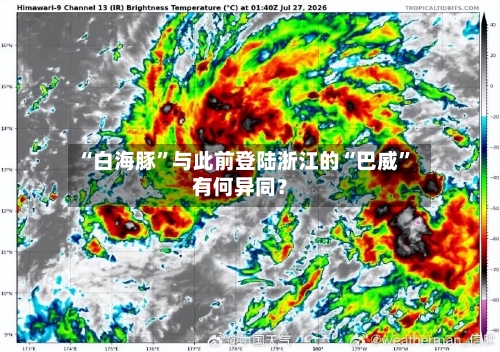 “白海豚”与此前登陆浙江的“巴威”有何异同？