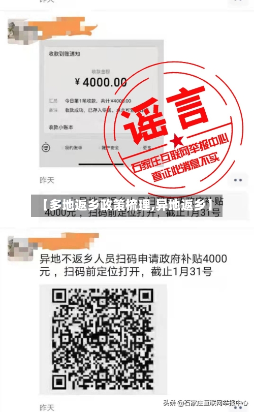 【多地返乡政策梳理,异地返乡】-第2张图片