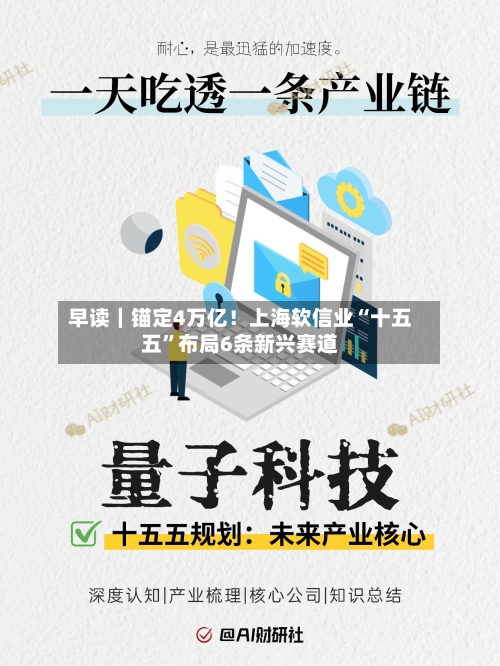 早读｜锚定4万亿！上海软信业“十五五”布局6条新兴赛道