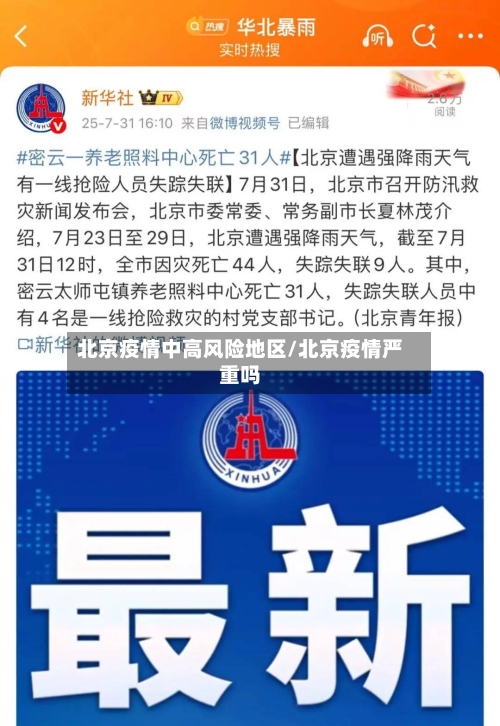北京疫情中高风险地区/北京疫情严重吗-第2张图片