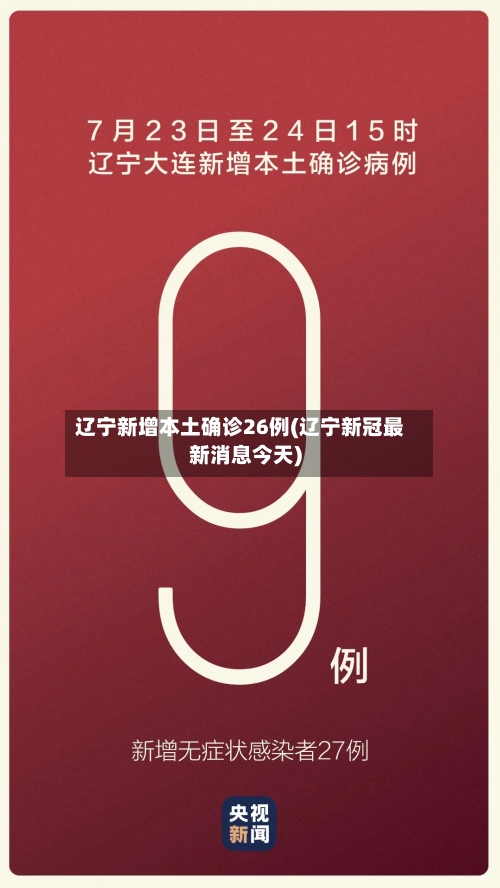 辽宁新增本土确诊26例(辽宁新冠最新消息今天)-第3张图片
