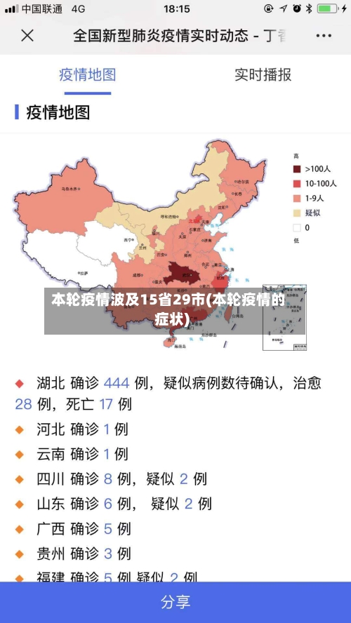 本轮疫情波及15省29市(本轮疫情的症状)-第2张图片