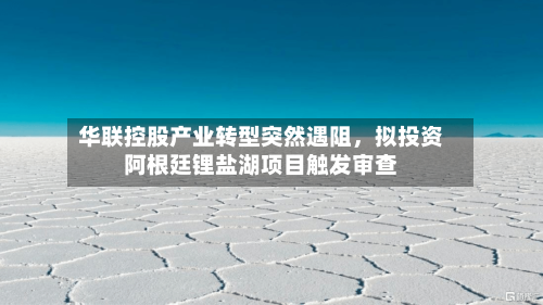 华联控股产业转型突然遇阻，拟投资阿根廷锂盐湖项目触发审查-第3张图片