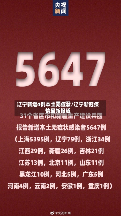 辽宁新增4例本土无症状/辽宁新冠疫情最新报道-第3张图片