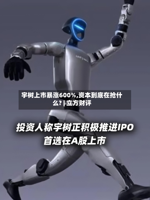 宇树上市暴涨600%,资本到底在抢什么? | 立方财评