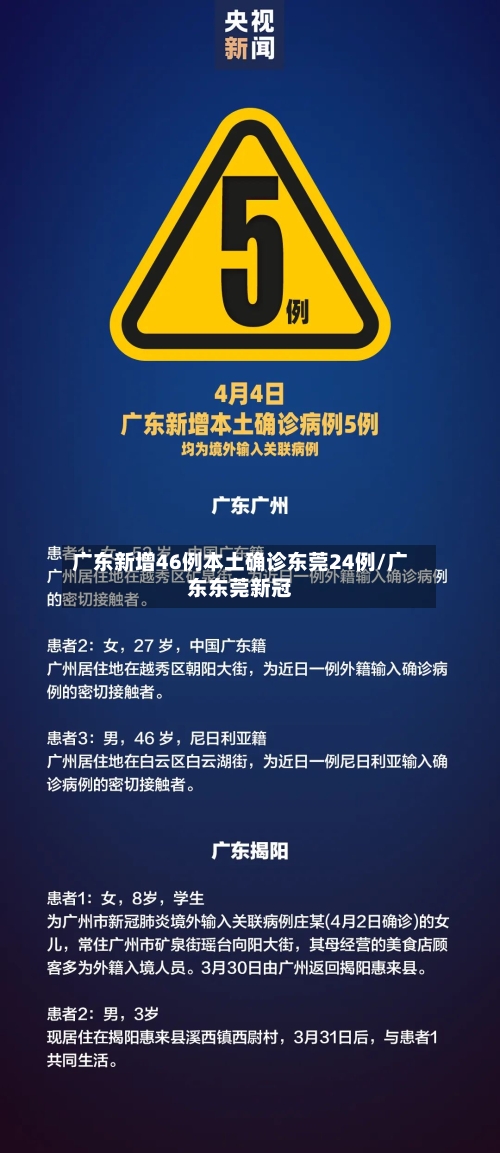 广东新增46例本土确诊东莞24例/广东东莞新冠