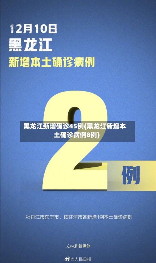 黑龙江新增确诊45例(黑龙江新增本土确诊病例8例)