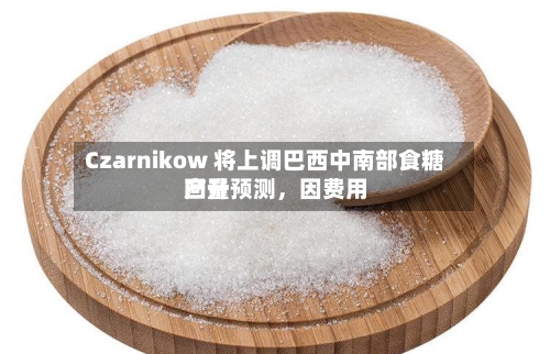 Czarnikow 将上调巴西中南部食糖产量预测	，因费用回升-第2张图片