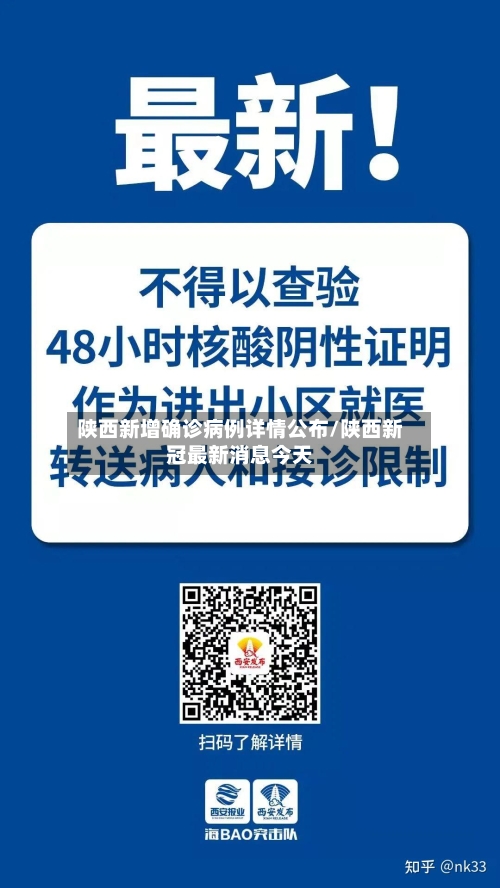 陕西新增确诊病例详情公布/陕西新冠最新消息今天