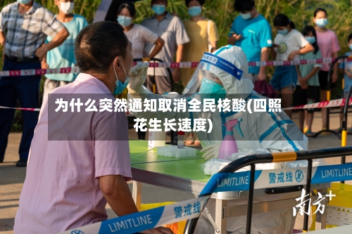 为什么突然通知取消全民核酸(四照花生长速度)