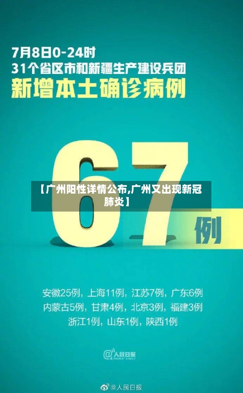 【广州阳性详情公布,广州又出现新冠肺炎】-第2张图片