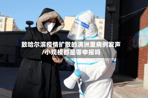 致哈尔滨疫情扩散的满洲里病例发声/小规模都是零申报吗