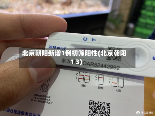 北京朝阳新增1例初筛阳性(北京朝阳1 3)-第2张图片