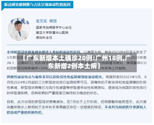 【广东新增本土确诊20例:广州18例,广东新增2例本土病】
