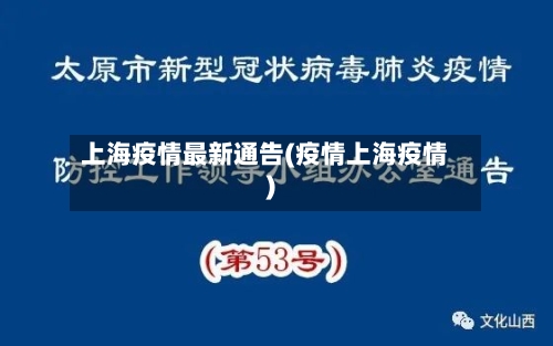 上海疫情最新通告(疫情上海疫情)-第2张图片
